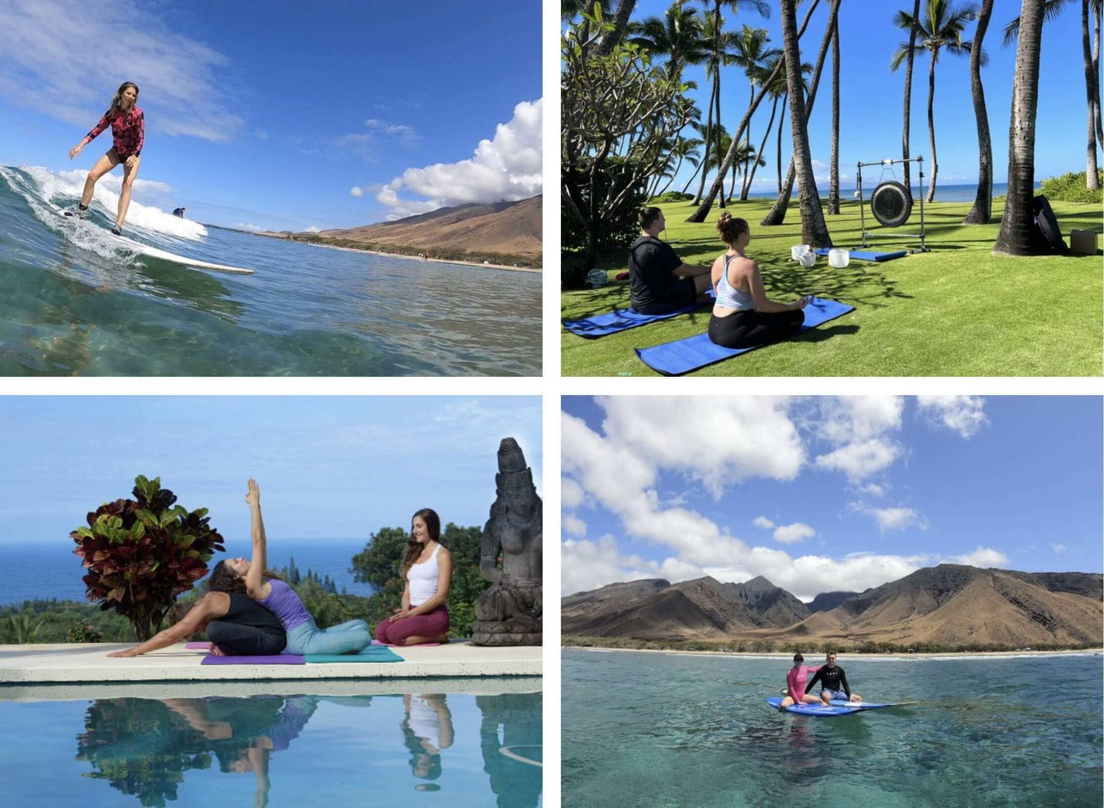 Maui Surf and Yoga Retreats